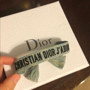 Dior J’adior woven bracelet